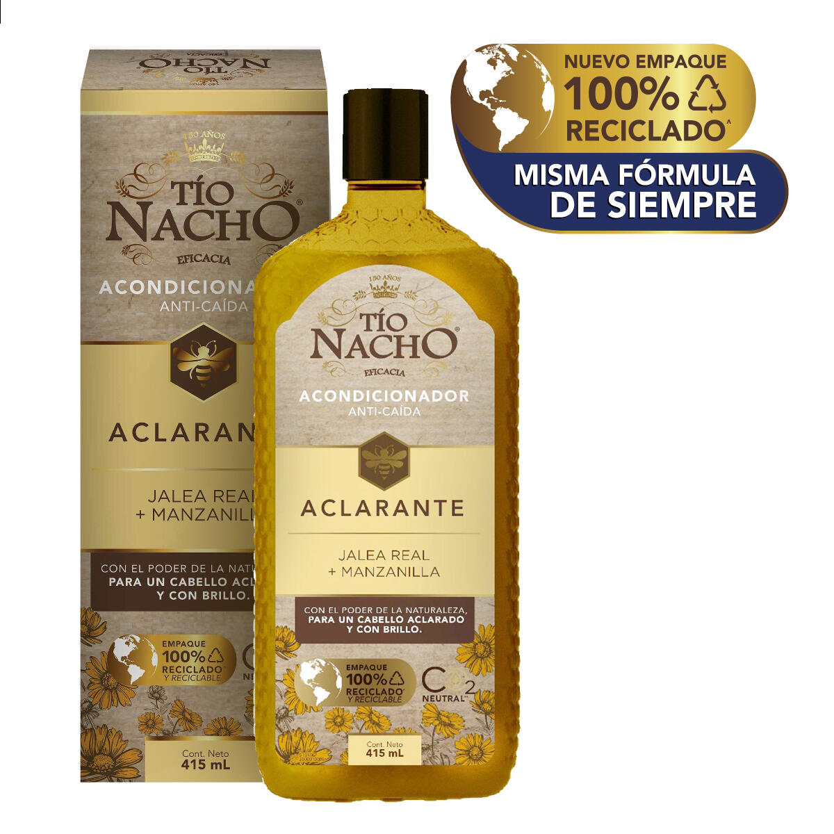 Acondicionador Tio Nacho Aclarante X 415 Ml