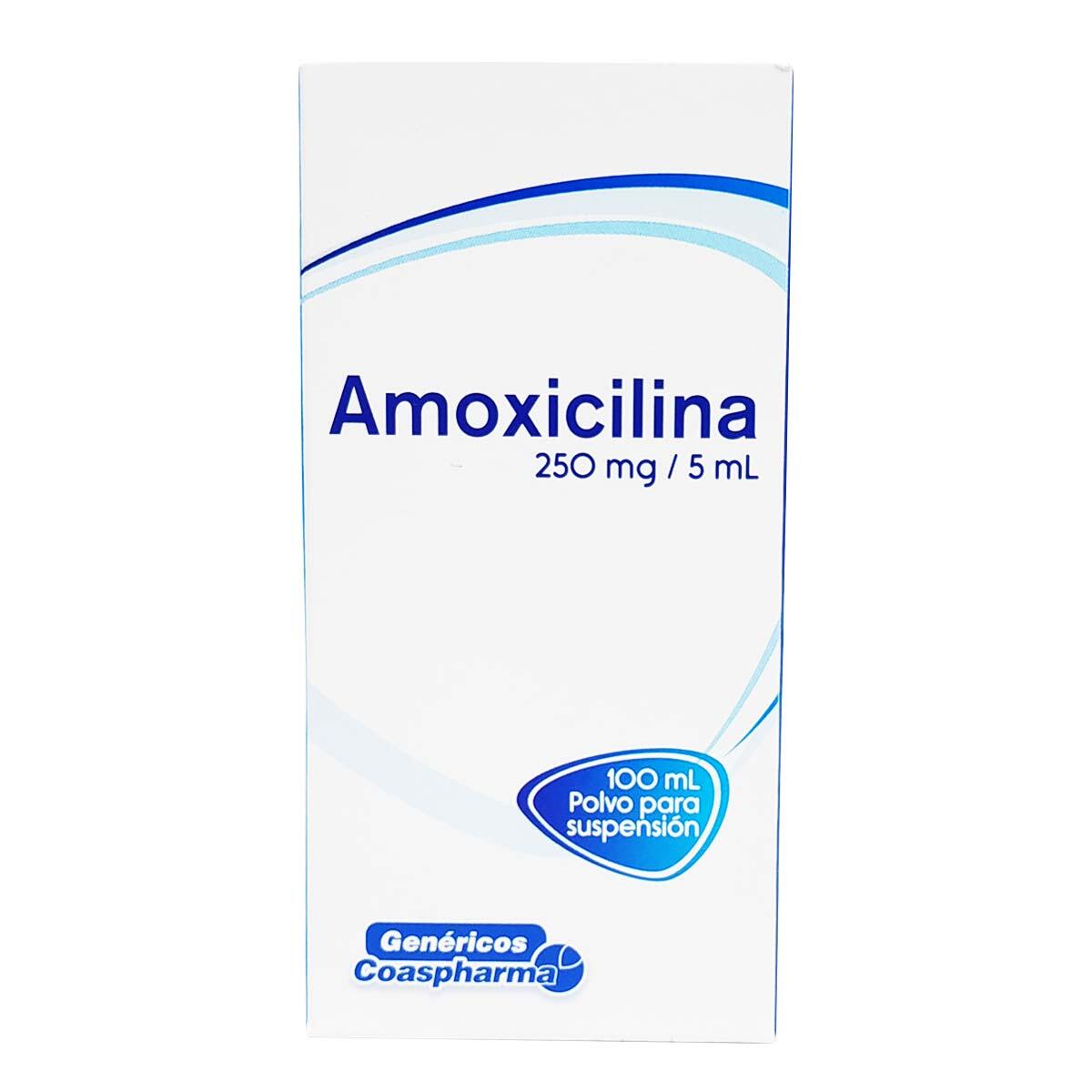 Amoxicilina 250 Mg/5 Ml X 100 Ml