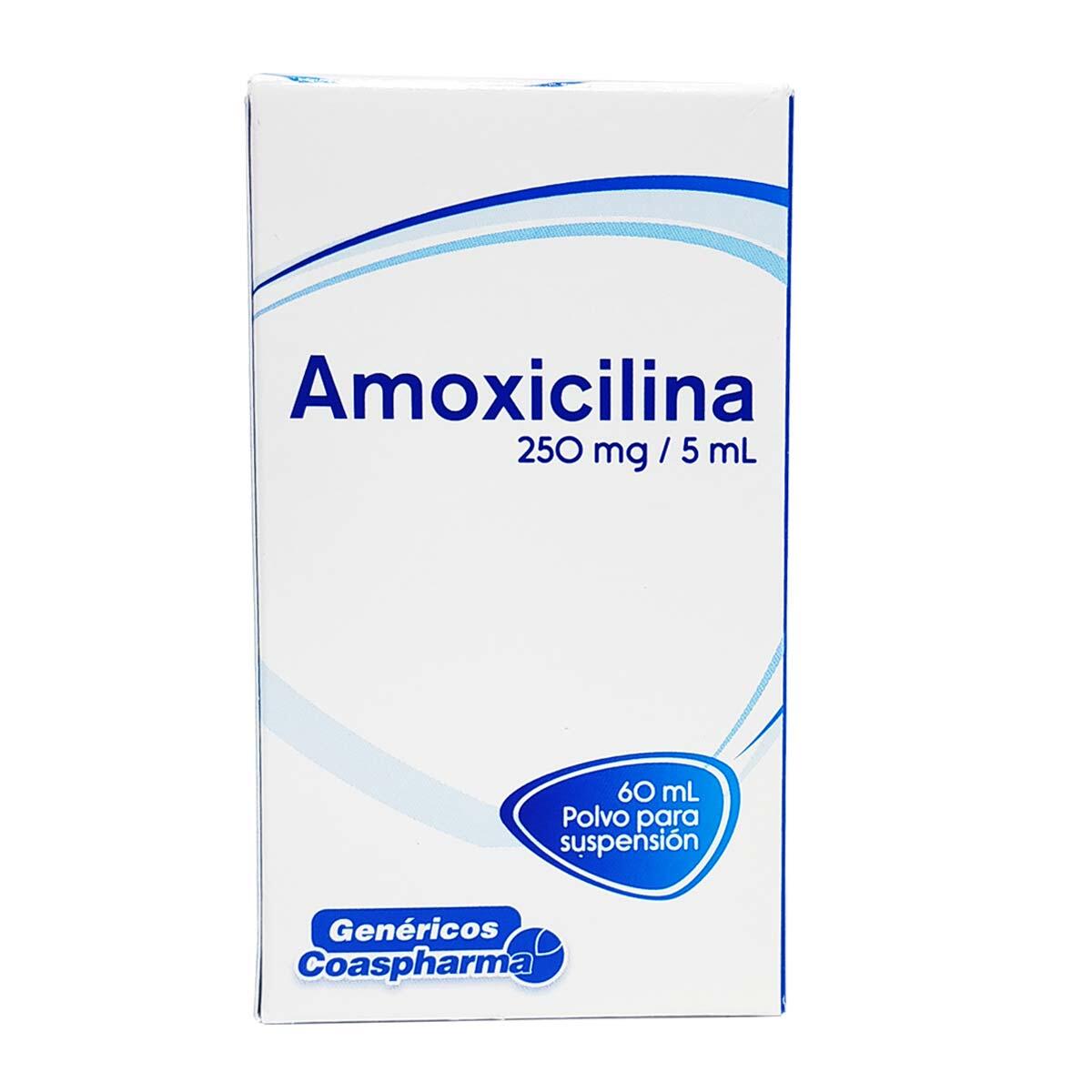 Amoxicilina 250 Mg/5 Ml X 60 Ml