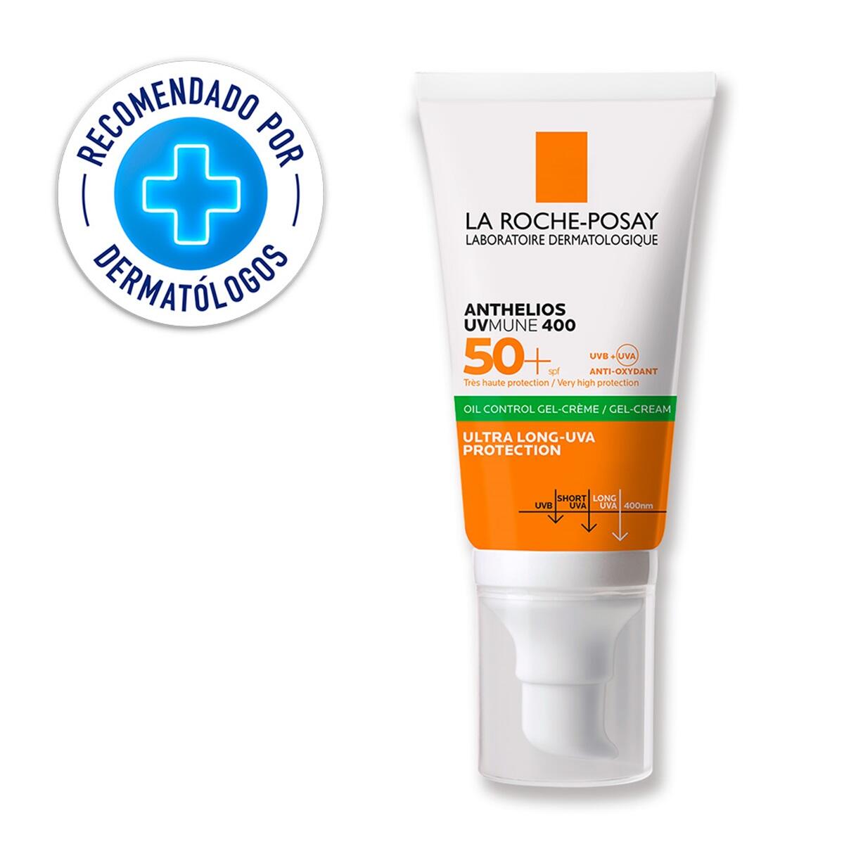 Protector Solar Anthelios Xl Toque Seco Spf 50 X 50 Ml