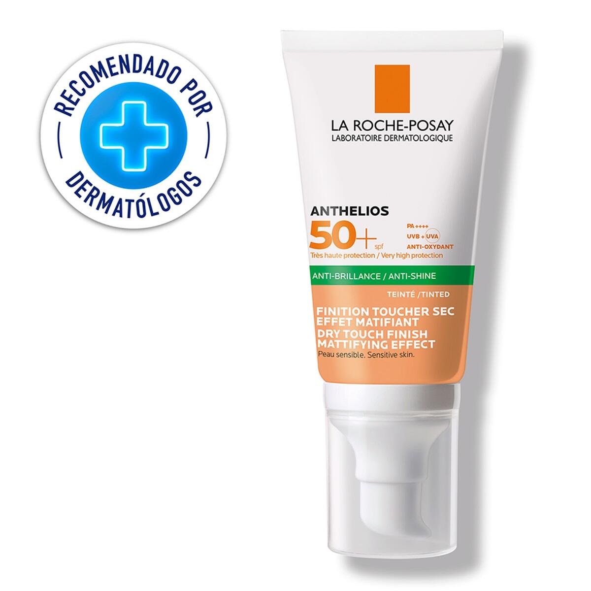 Protector Solar Anthelios Xl Toque Seco Color Spf 50 X 50 Ml