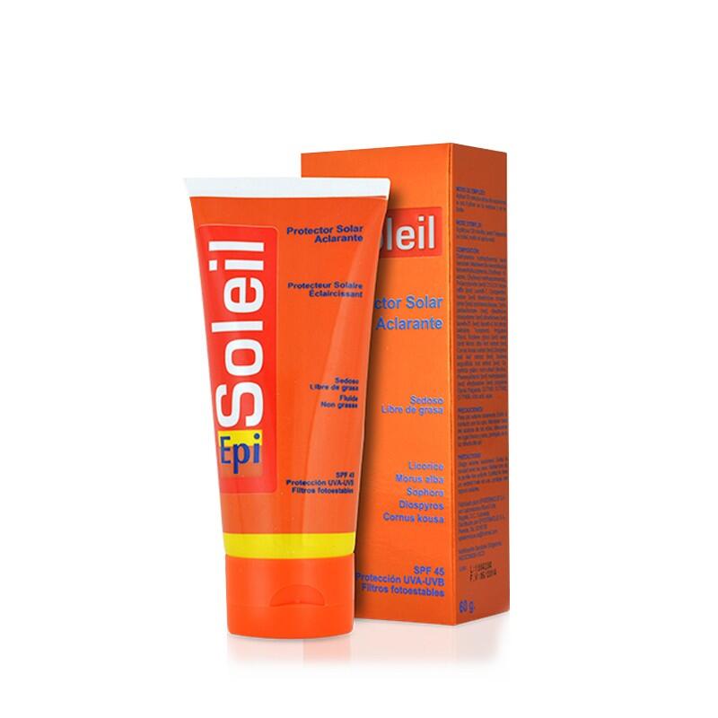 Epi Soleil Solar Spf 45 Aclarante X 60 Gramos