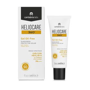 Protector Solar Heliocare 360 Gel Oil Free Toque Seco Spf 50 X 50 Ml