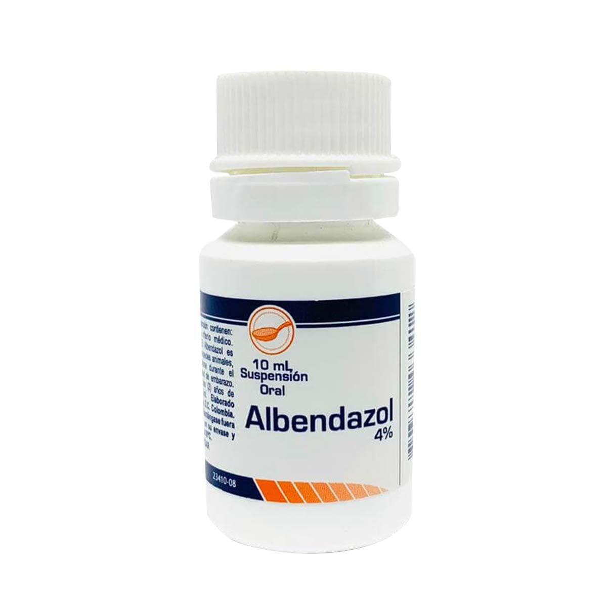 Albendazol 4% Suspension X 10 Ml
