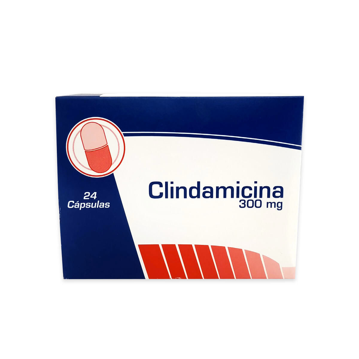 Clindamicina 300 Mg X 24 Cap