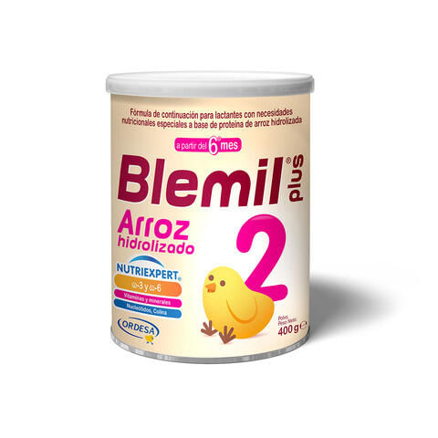 Formula Infantil Blemil Plus 2 Arroz X 400 Gr