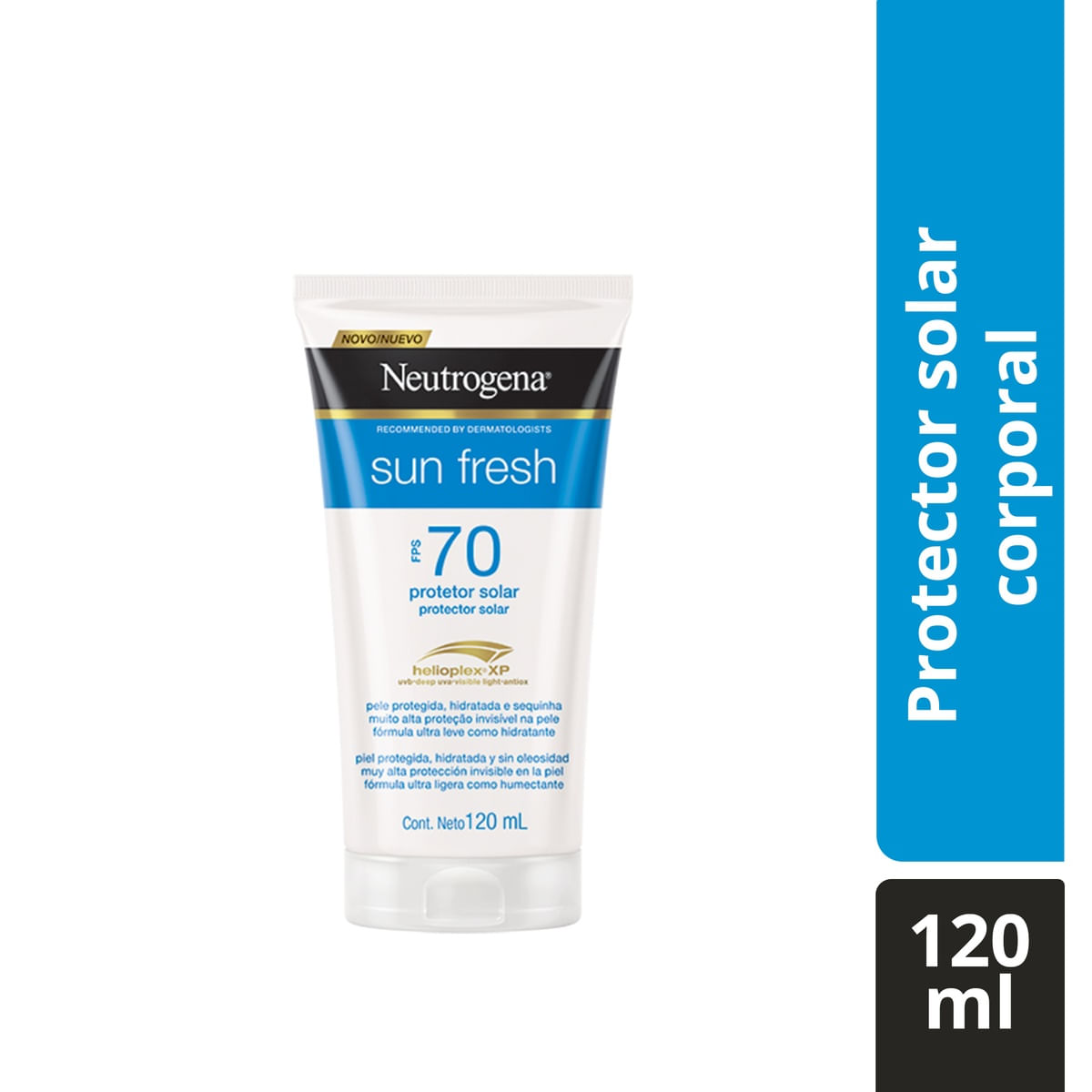 Protector Solar Neutrogena Sun Fresh Fps 70 X 120 Ml
