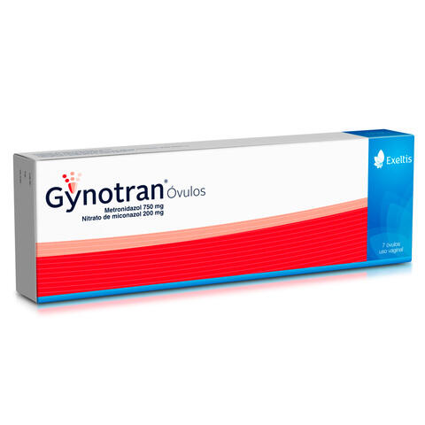 Gynotran Metronidazol/miconazol 750/200 Mg X 7 Ovulos