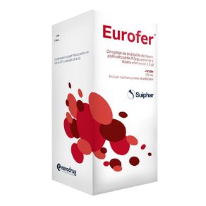 Eurofer Hierro Polimaltosado Jarabe X 120 Ml