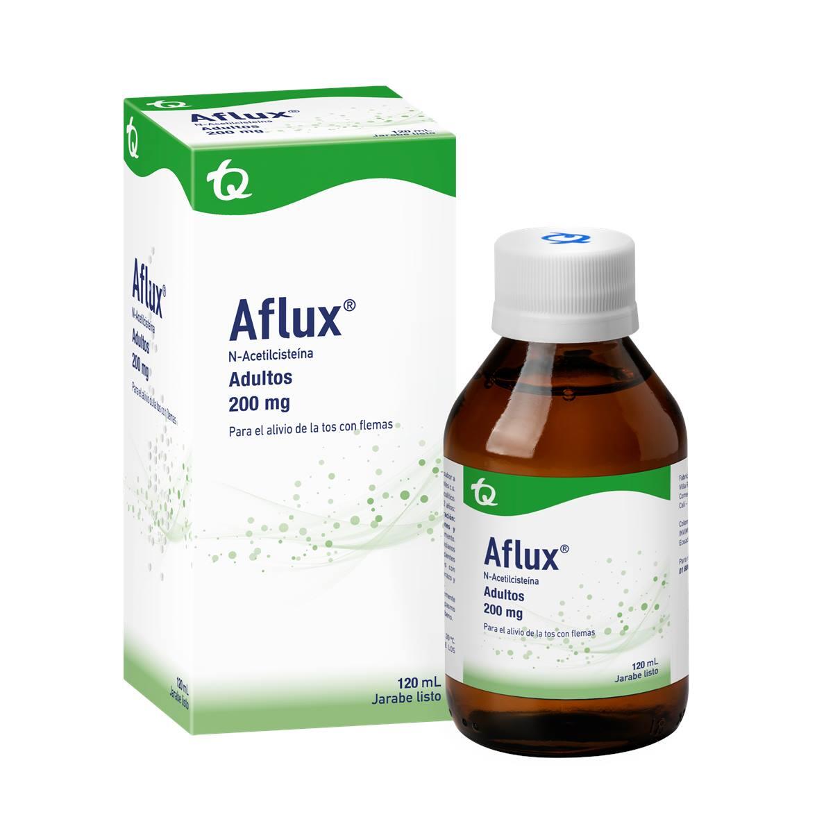 Aflux N-acetilcisteina 200 Mg Jarabe Adulto X 120 Ml