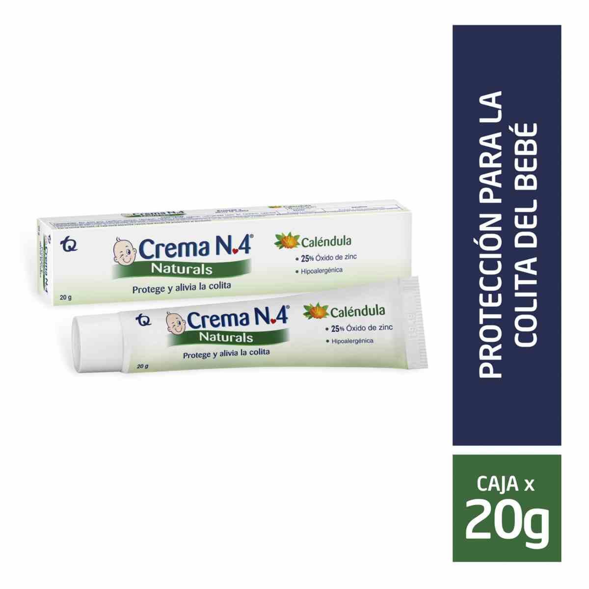 Crema N 4 Natural X 20 Gr