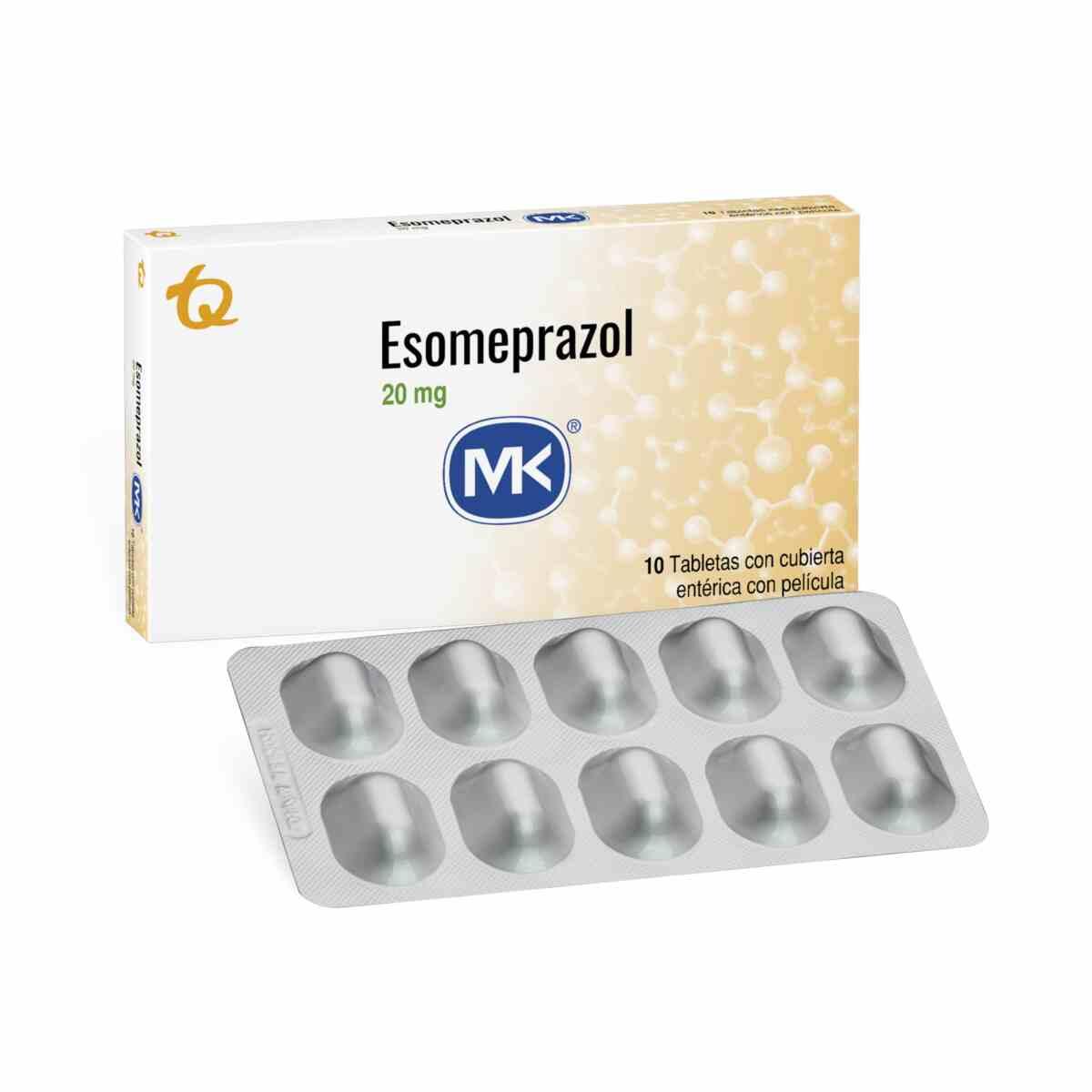 Esomeprazol 20 Mg X 10 Tabl