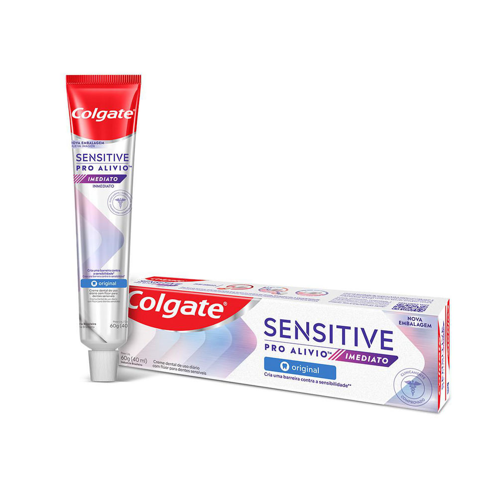 Crema Dental Colgate Sensitive Pro-alivio Inmediato X 90 Gr