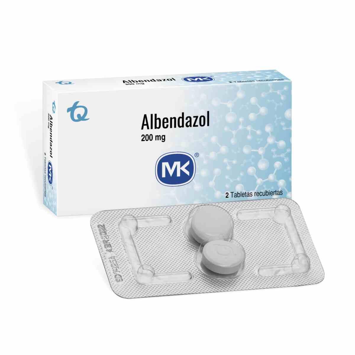 Albendazol 200 Mg X 2 Tabl