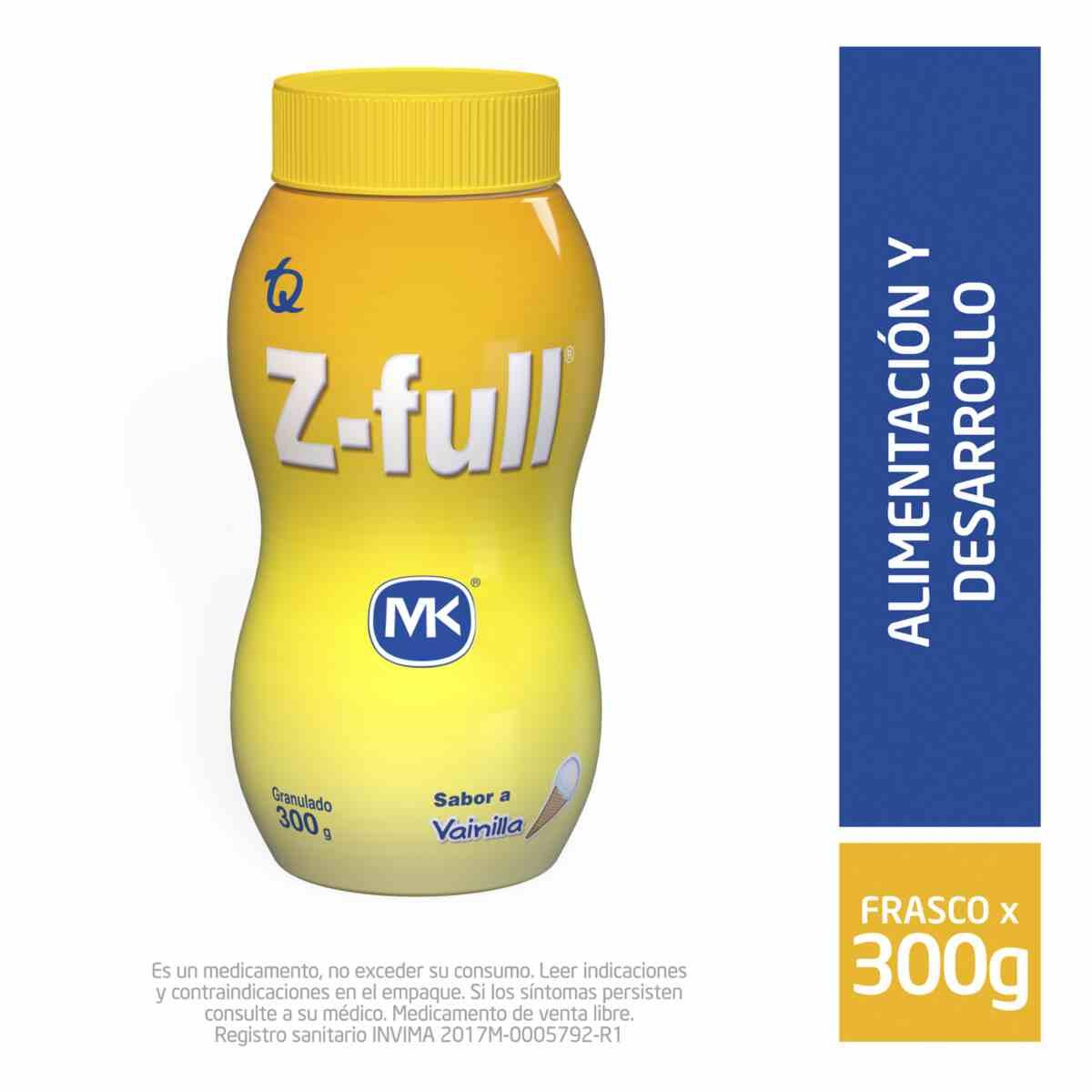 Z Full Vainilla X 300 Gr
