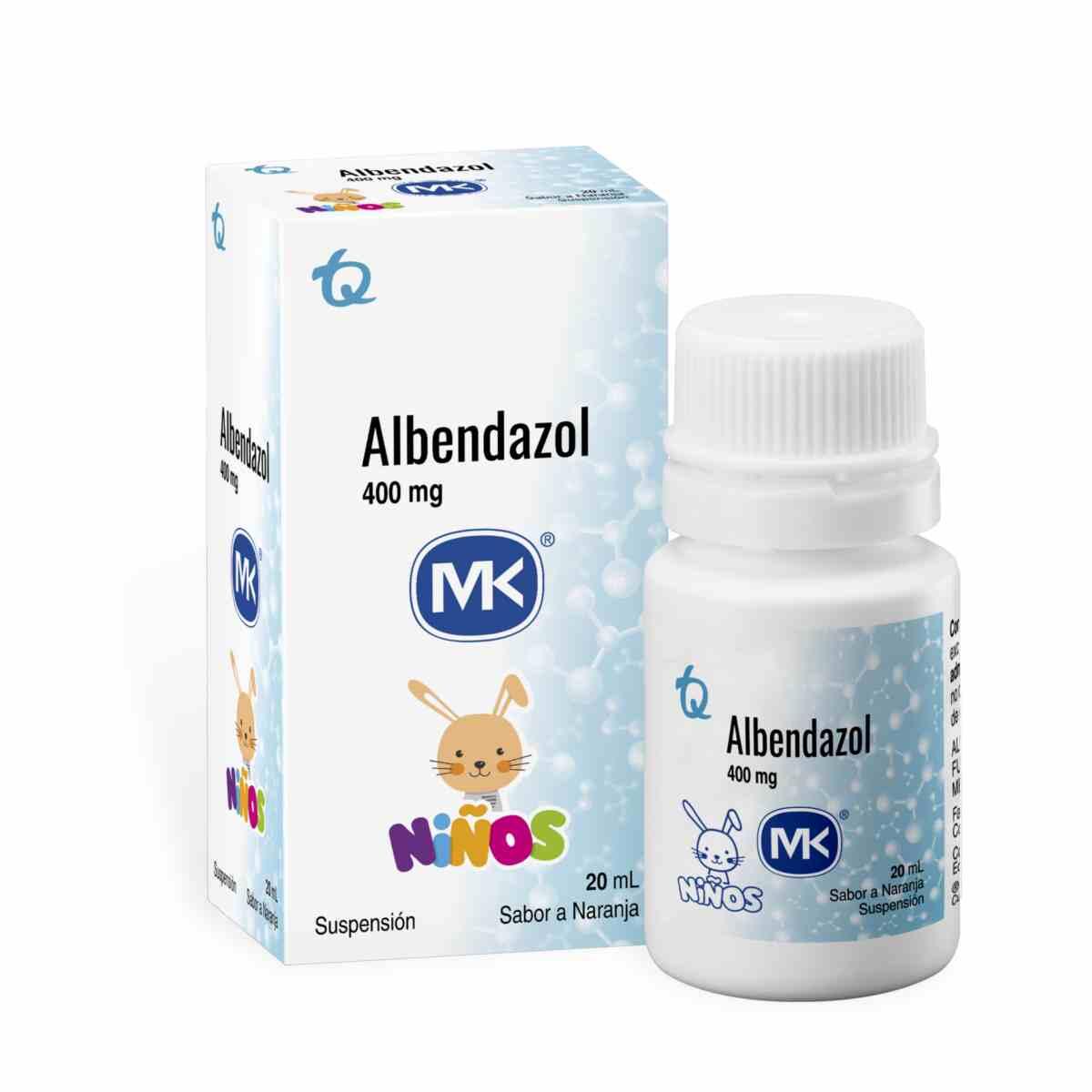 Albendazol 400 Mg Suspension X 20 Ml.