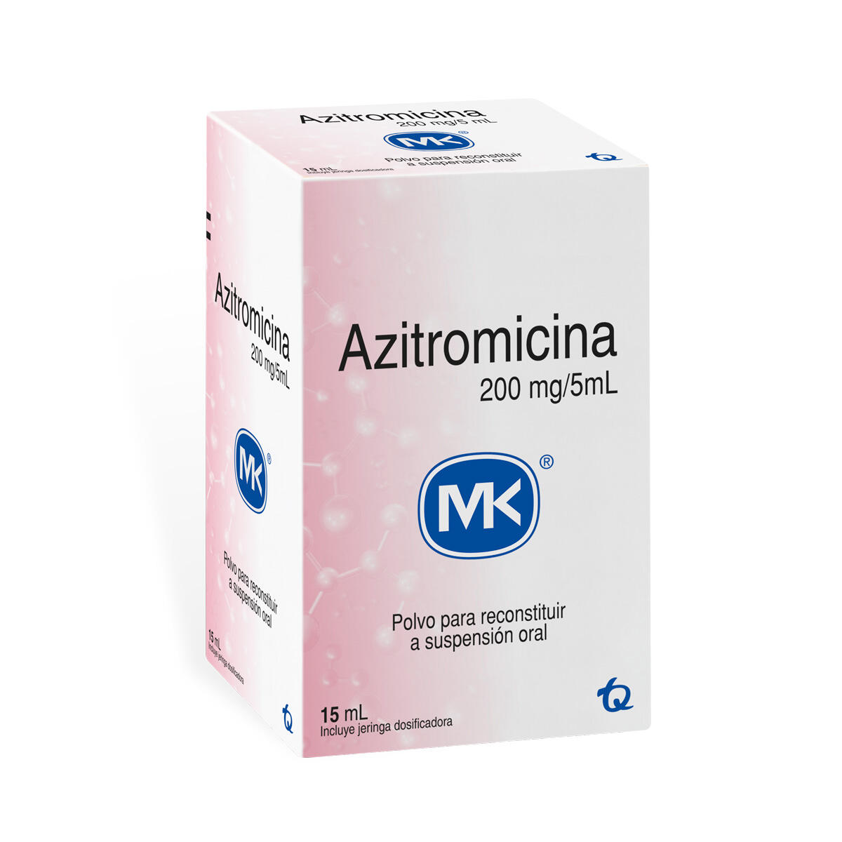 Azitromicina 200 Mg/5 Ml Polvo Para Preparar X 15 Ml