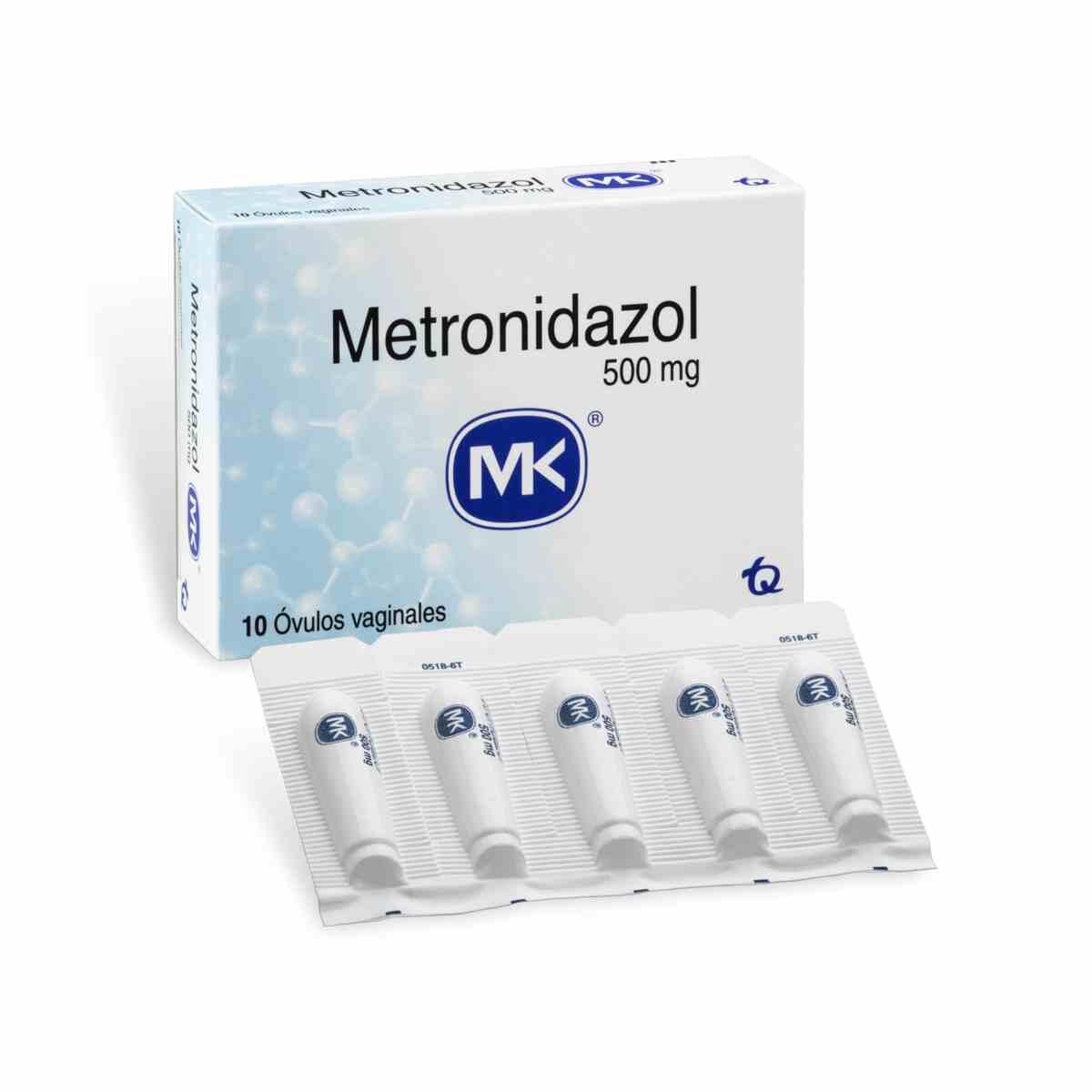 Metronidazol 500 Mg X 10 Ovulos