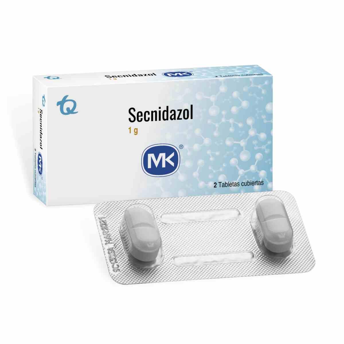 Secnidazol 1 Gr X 2 Tabl