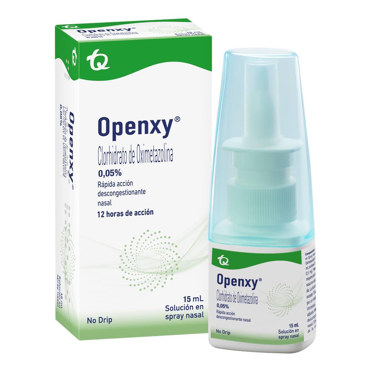 Openxy Oximetazolina 0.05% Adulto Spray X 15 Ml