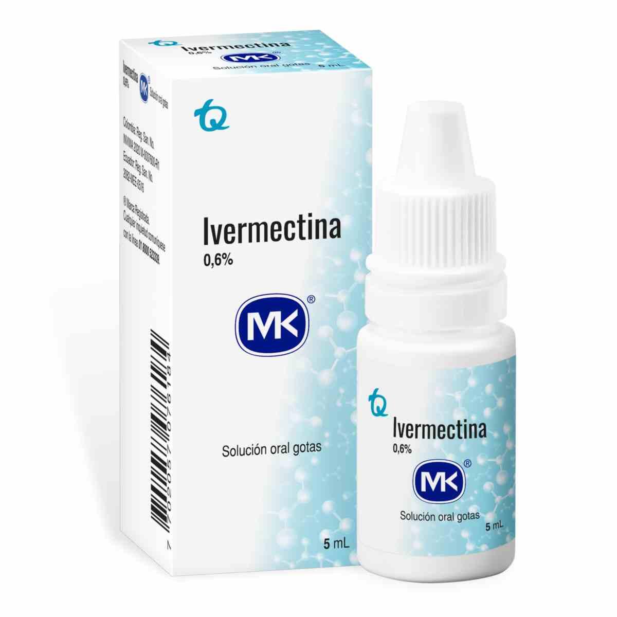 Ivermectina 0.6% Solucion Oral X 5 Ml