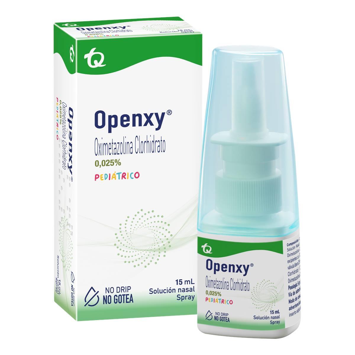 Openxy Oximetazolina 0.025% Pediatrico Spray X 15 Ml