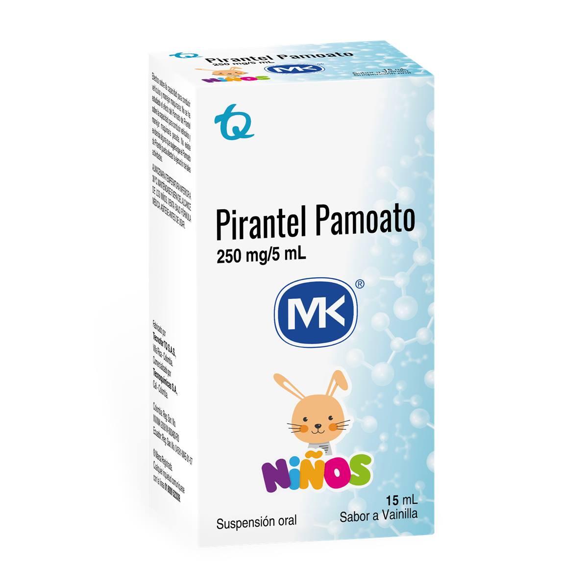Pamoato Pirantel Suspension X 15 Ml