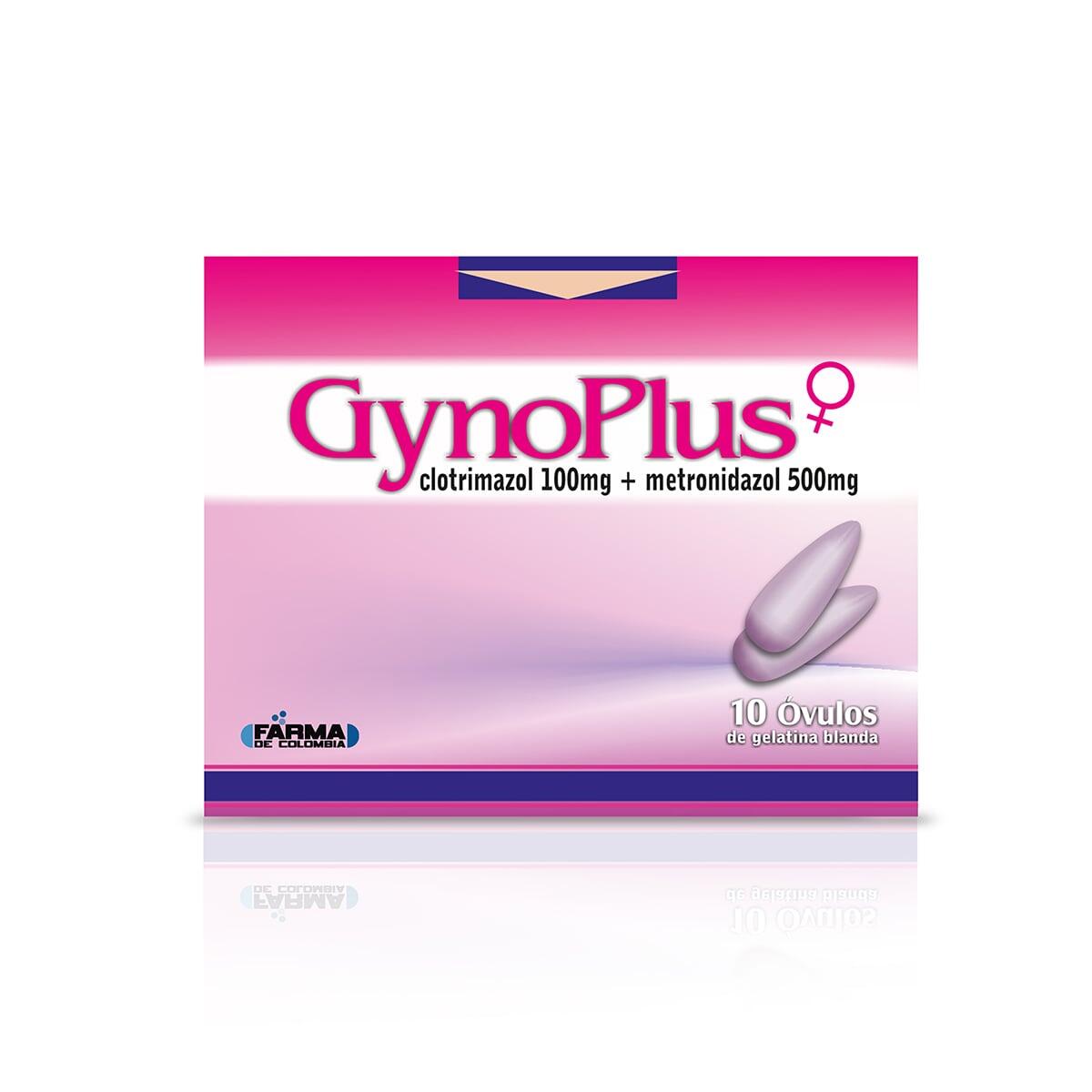 Gynoplus Clotrimazol/metronidazol 100/500 Mg X 10 Ovulos