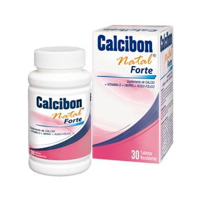 Calcibon Natal Forte Calcio 200 Mg/vitamina D3 400 Ui/acido Folico 04 Mg X 30 Tabl