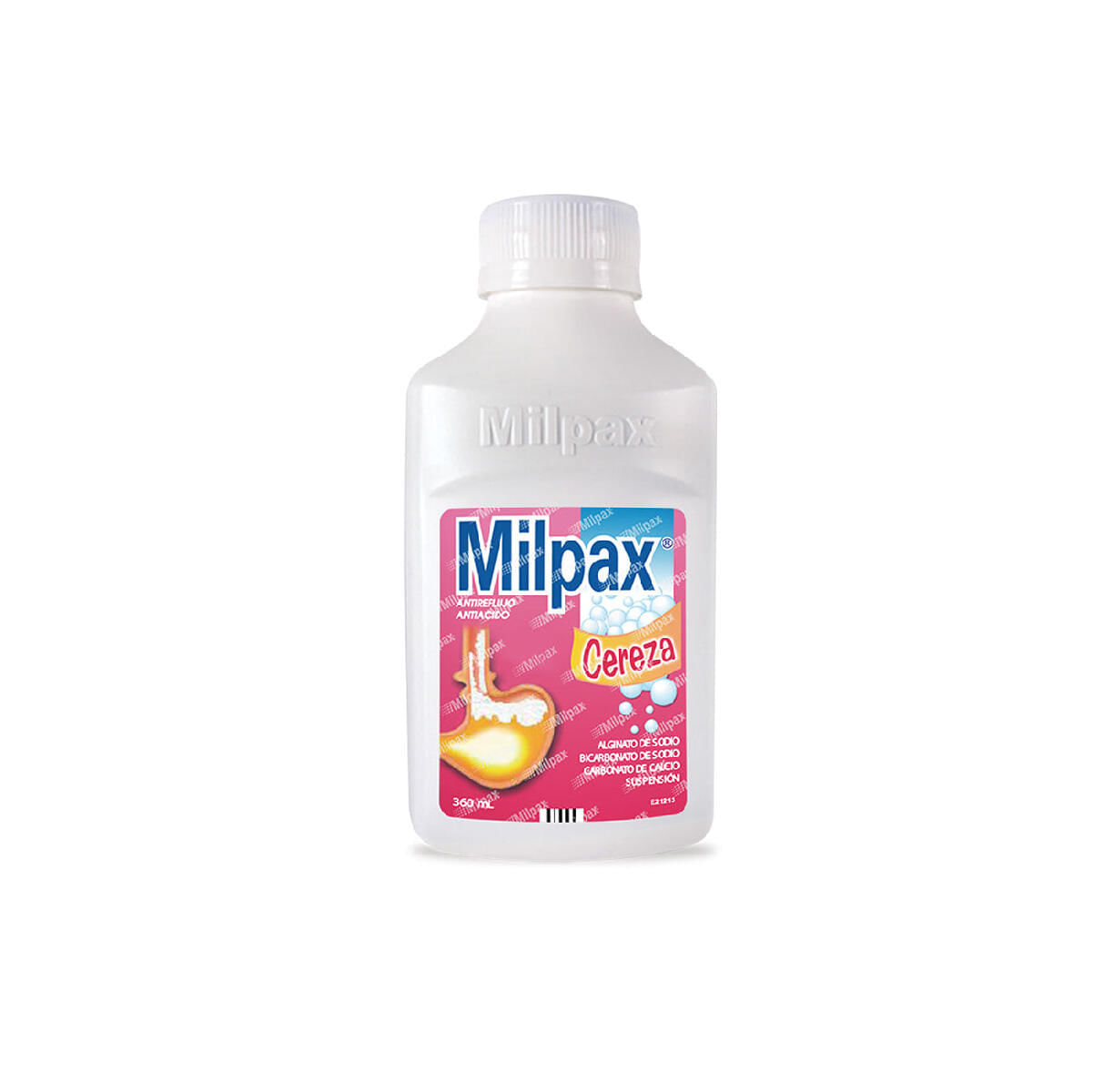 Milpax Cereza Alginato Sodio/bicarbonato Sodio/carbonato Calcio X 360 Ml