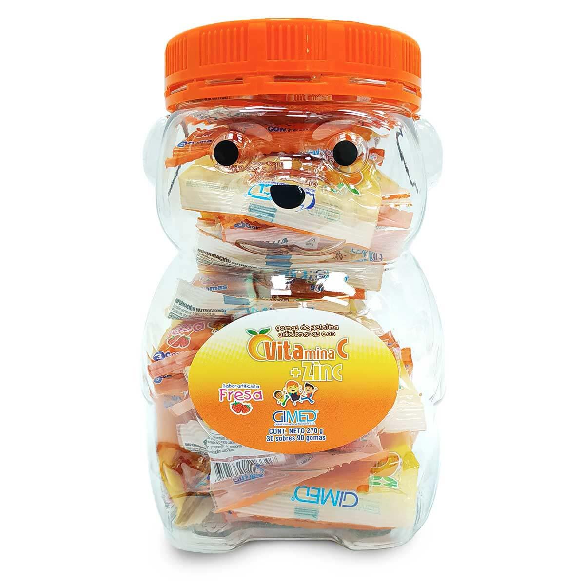 Vitamina C + Zinc Gomitas X 30 Sobres