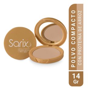 Polvo Compacto Sarix N 2 Con Proteina De Arroz X 14 Gr