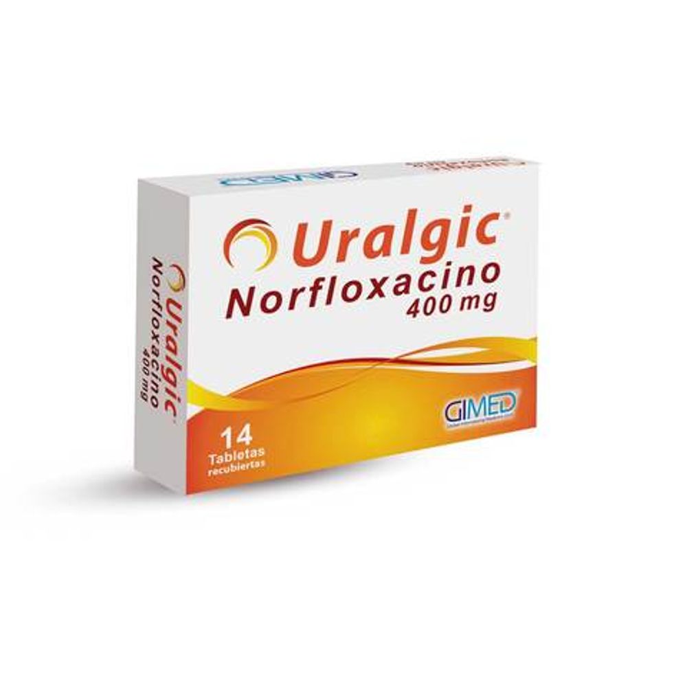 Uralgic Norfloxacino 400 Mg Caja X 14 Tabl Unidrogas