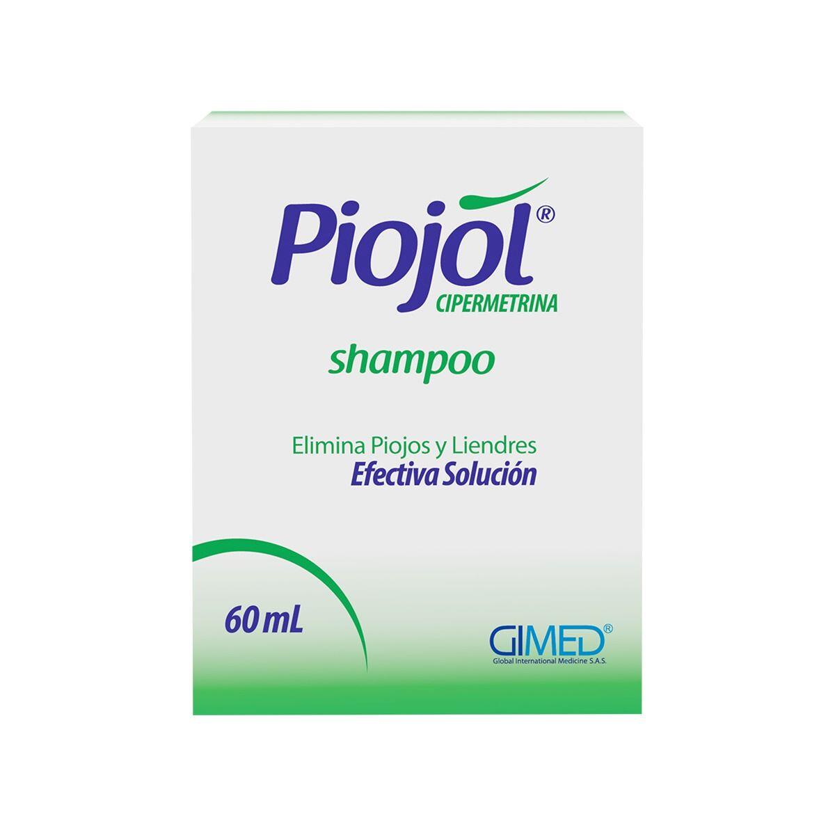 Piojol Cipermetrina 0.20% Shampoo X 60 Ml