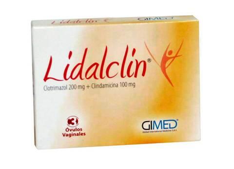 Lidalclin Clotrimazol/clindamicina 200/100 Mg  X 3 Ovulos