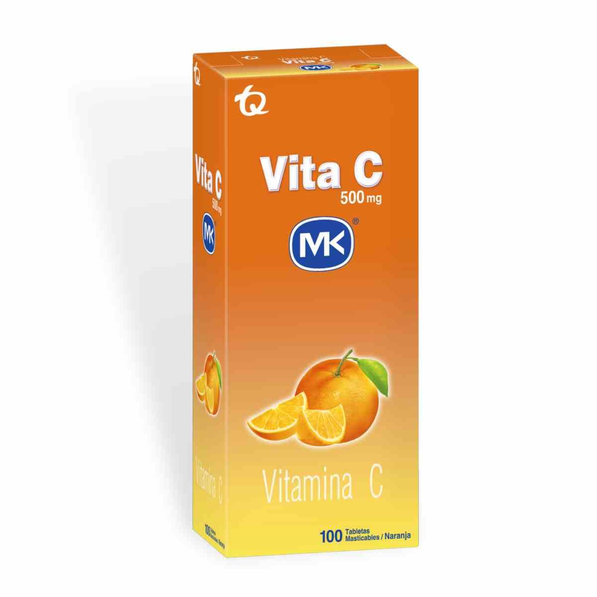 Vita C Naranja X 100 Tabletas Masticables