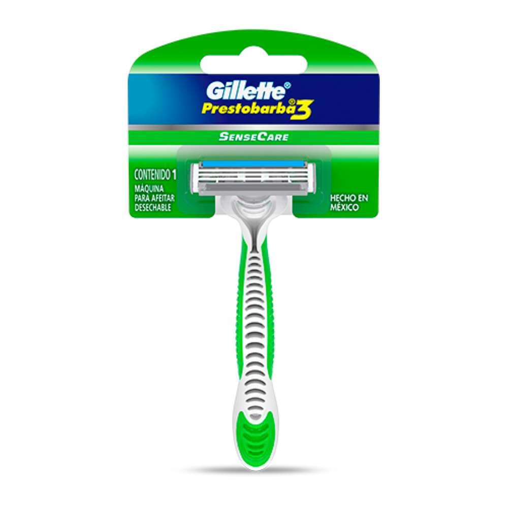 Maquina Afeitar Gillette Prestobarba 3 Sensecare X 1 Und