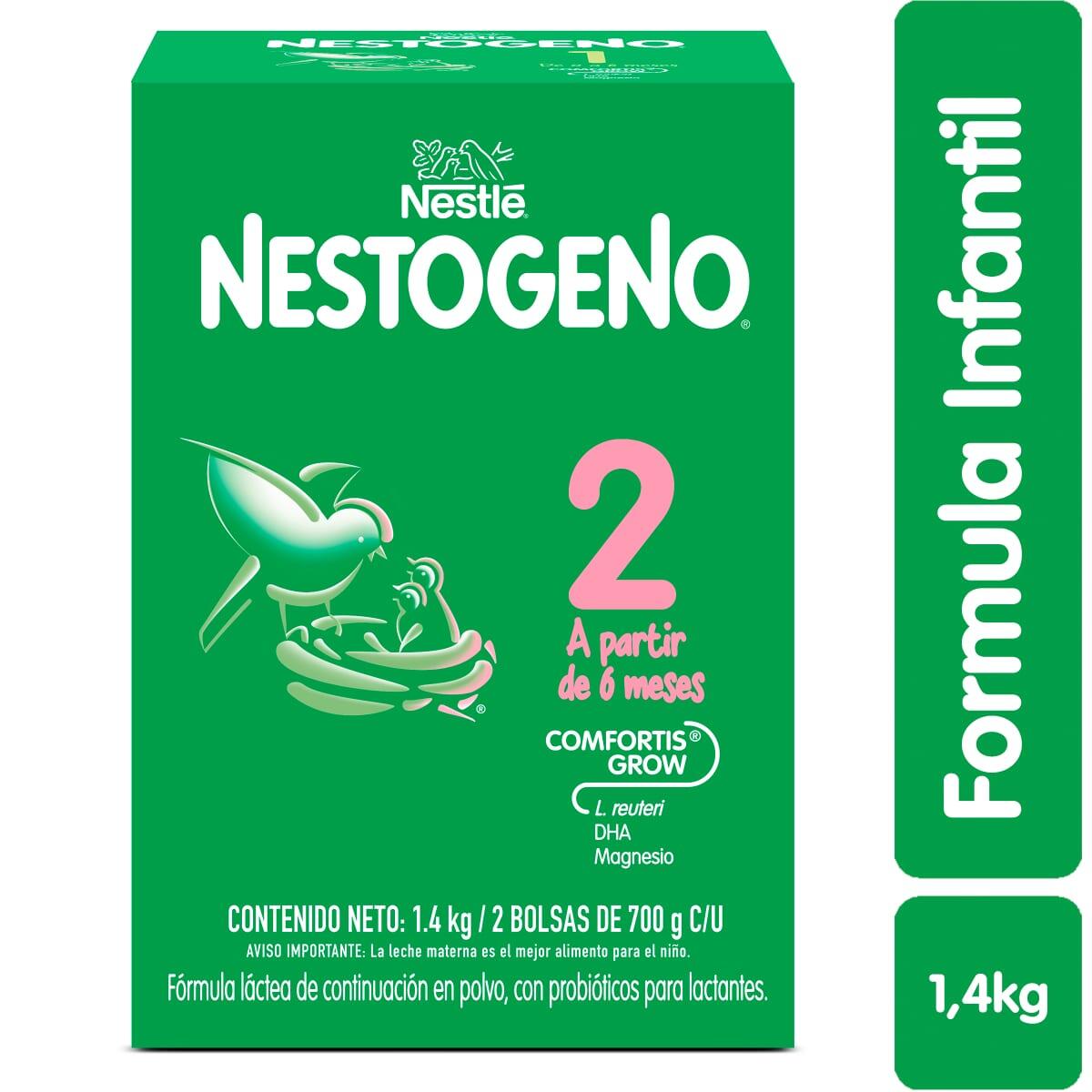 Formula Infantil Nestogeno 2 X 1400 Gr