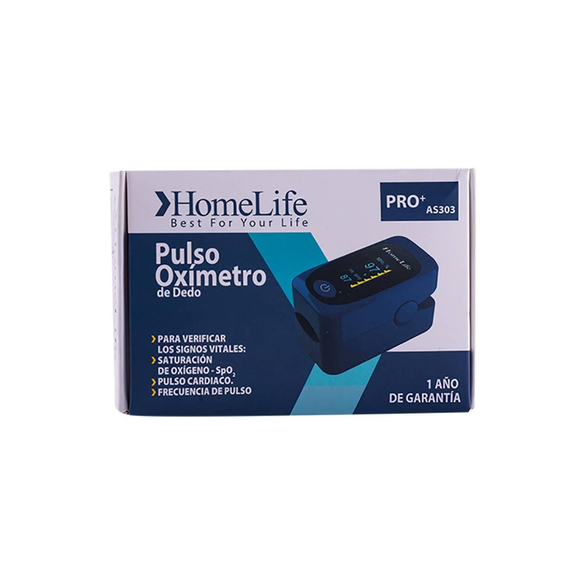 Pulso Oximetro Home Life As 303