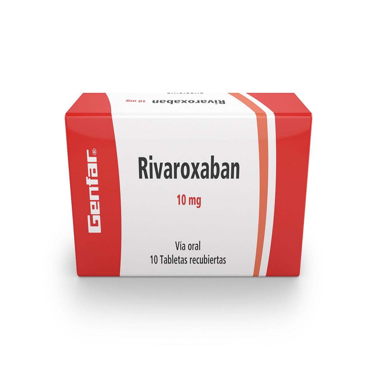 Rivaroxaban 10 Mg X 10 Tabl