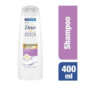 Shampoo Dove Anticaspa Hidratacion Y Suavidad X 400 Ml