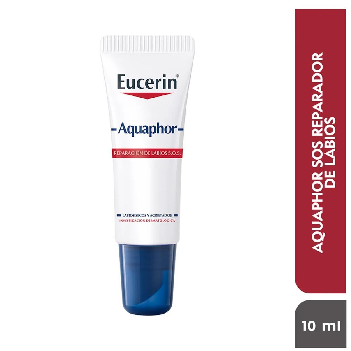 Eucerin Aquaphor Reparador De Labios X 10 Ml