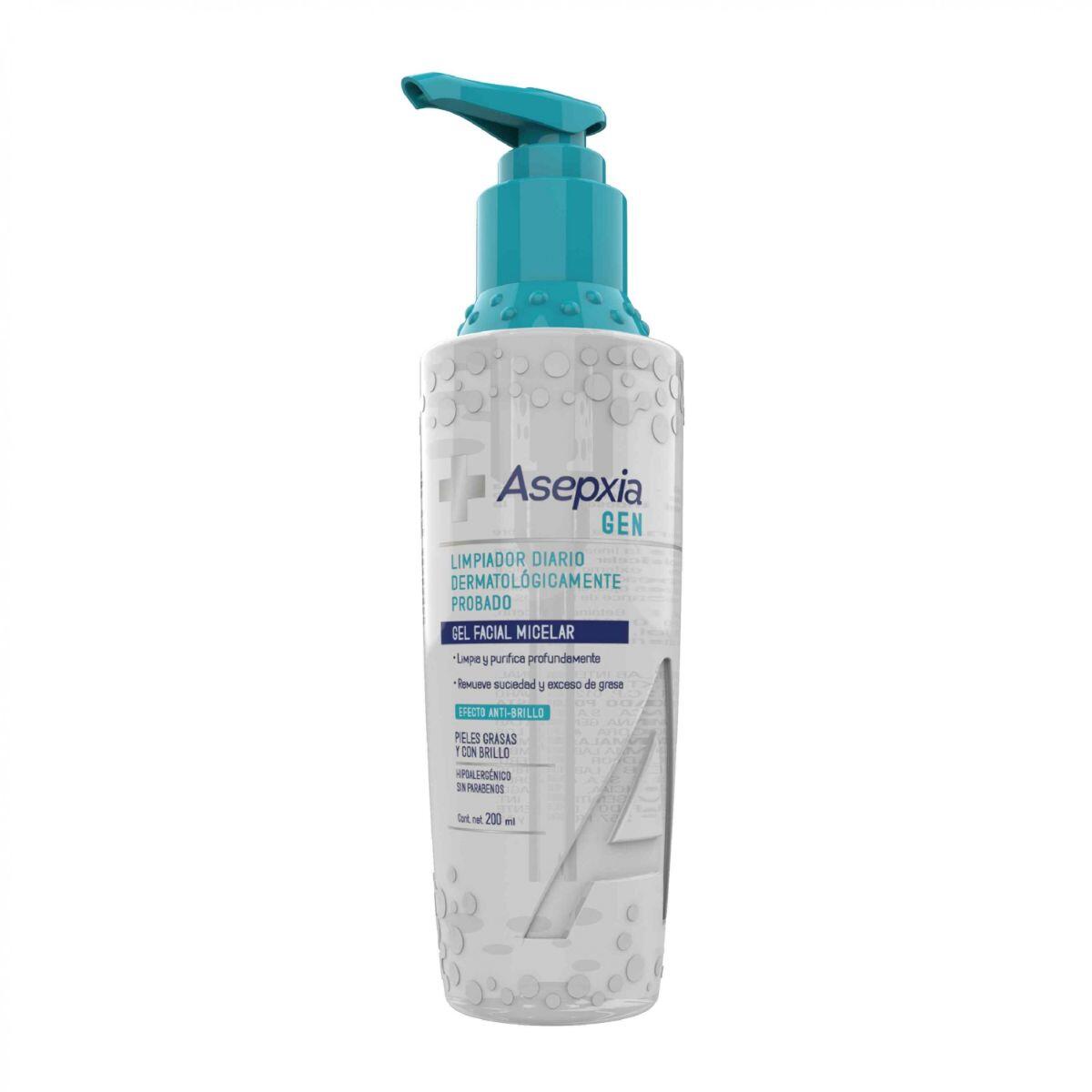 Asepxia Gen Gel Facial Micelar X 200 Ml