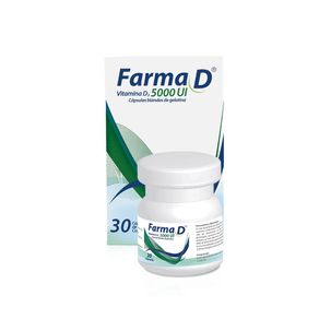 Farma D Vitamina D3 5.000 Ui X 30 Cap