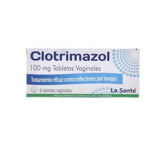 Clotrimazol 100 Mg X 6 Tabl Vaginal