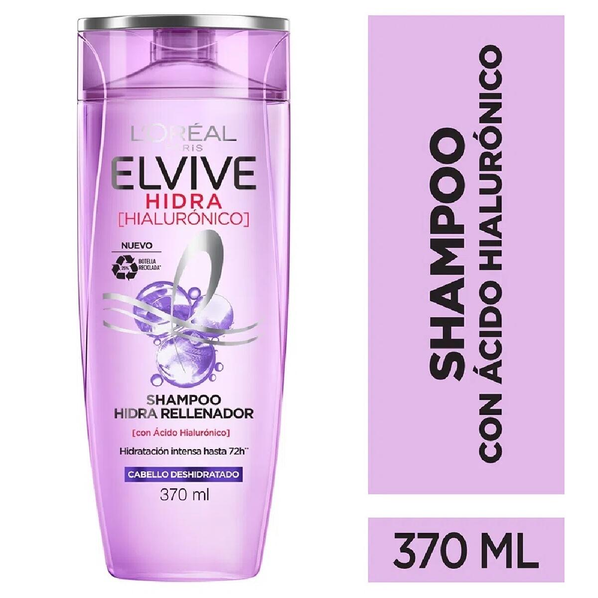 Shampoo Elvive Hidra Hialuronico X 370 Ml
