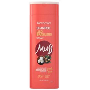 Shampoo Muss Liso Brasilero X 400 Ml