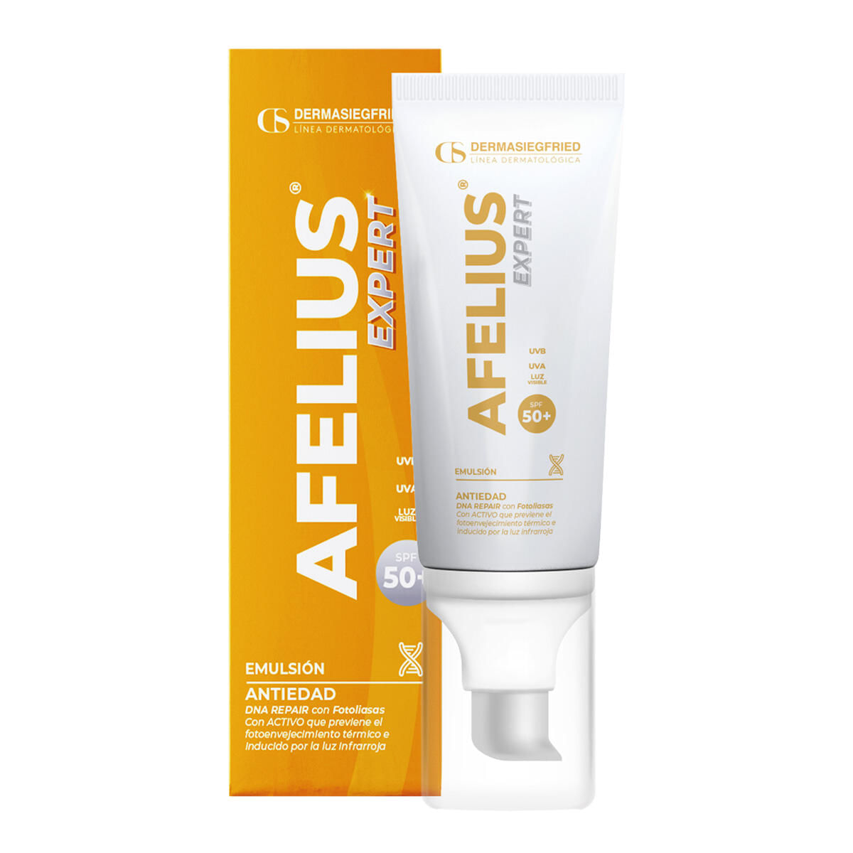 Protector Solar Afelius Expert Antiedad Spf 50 X 60 Gr
