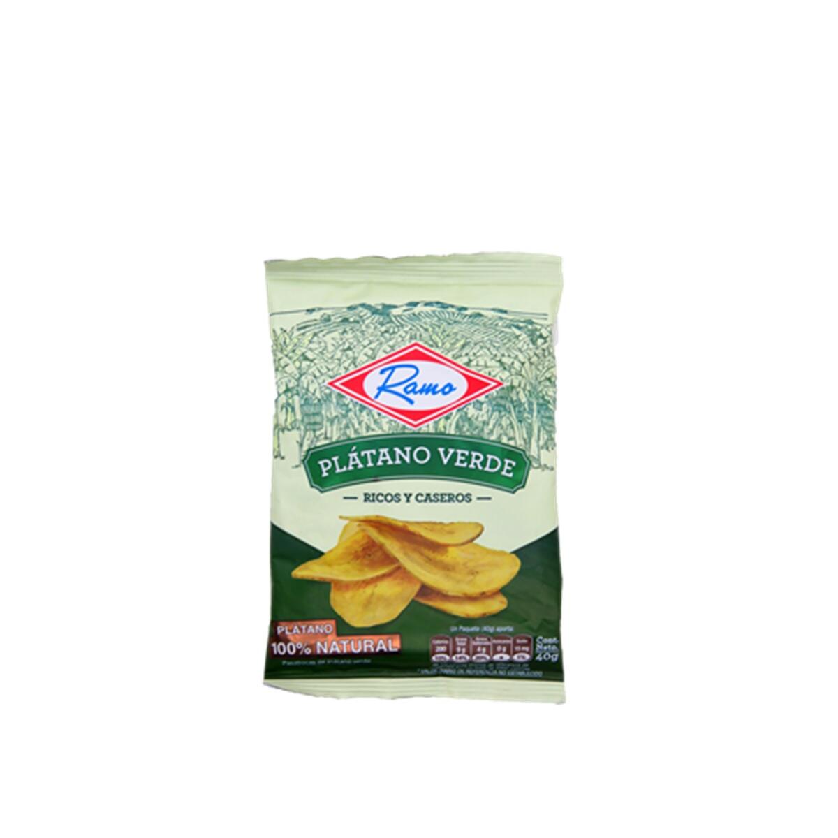 Platano Verde Ramo X 40 Gr