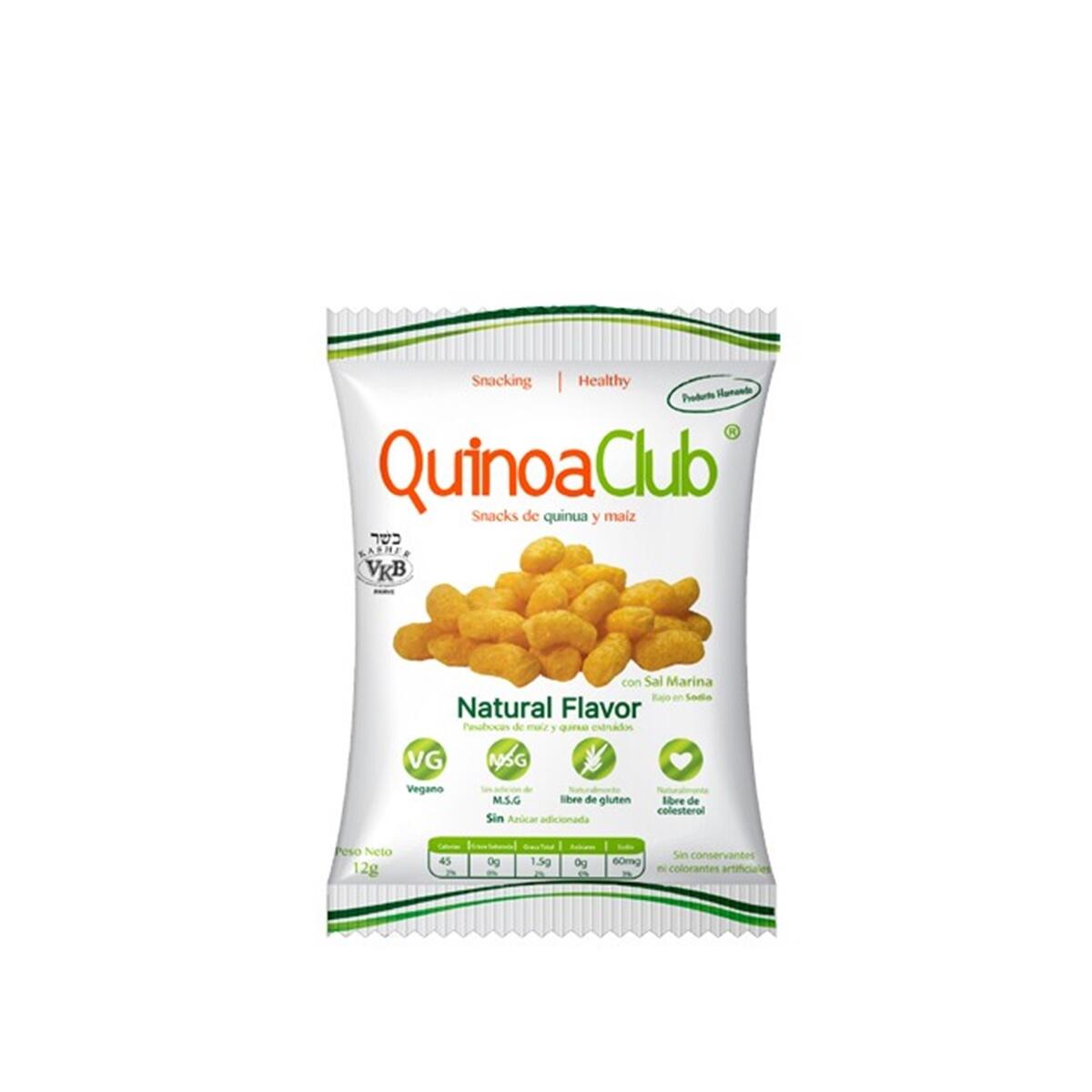 Quinoaclub Natural Flavor X 12 Gr
